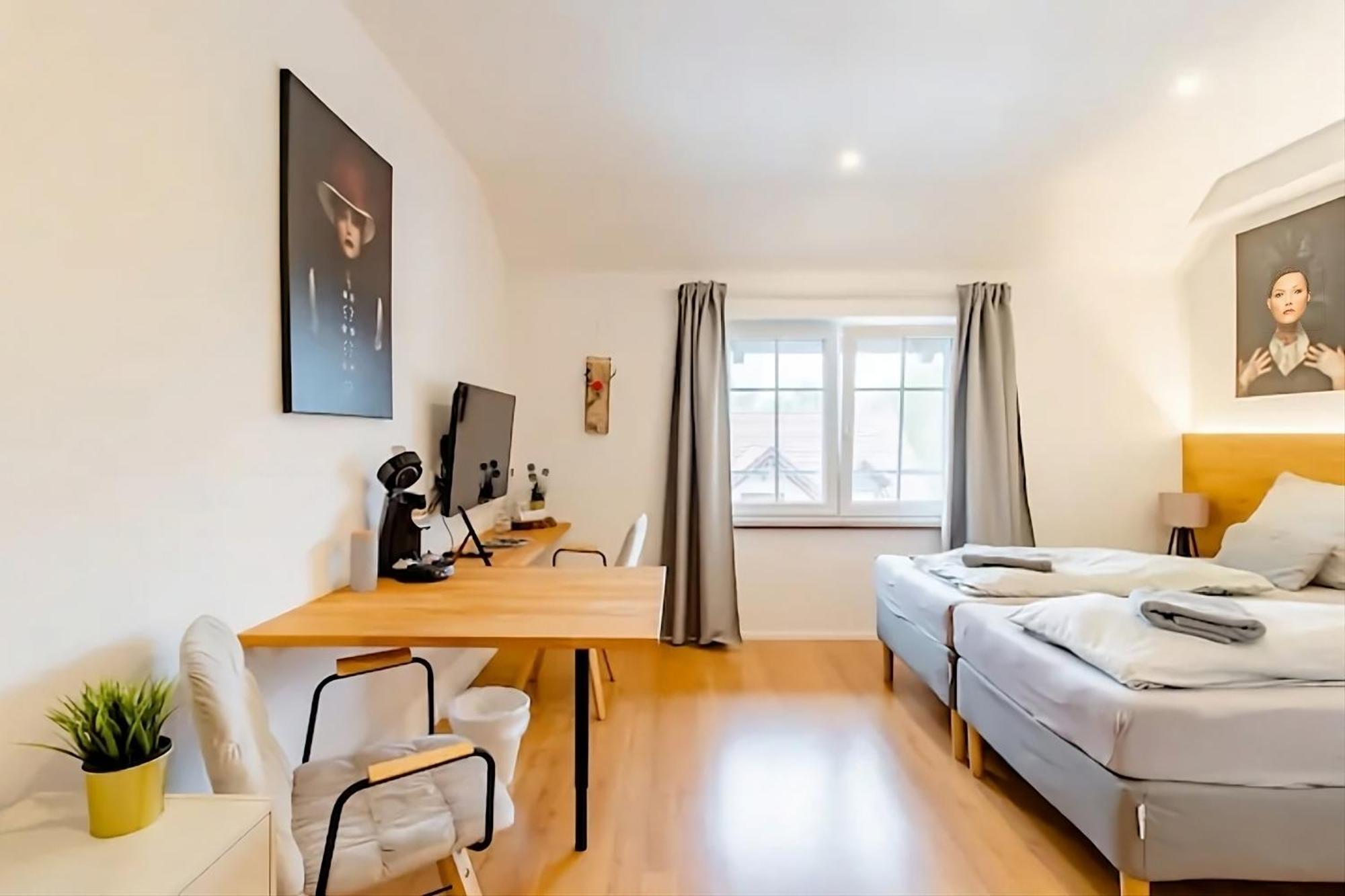 Komfortables Doppelzimmer In Kehl Goldscheuer - 1A Guesthouse Eksteriør billede